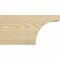 Ekena Millwork Huntington Rough Sawn Rafter Tail, Douglas Fir, 6"W x 6"H x 12"L RFT06X06X12HUN00RDF - alternate 4